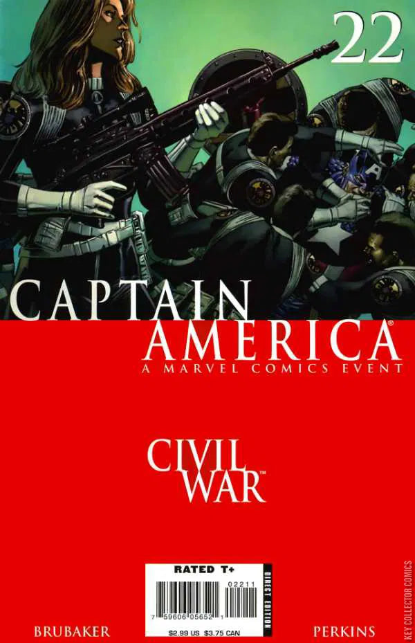 Captain America #22 (Vol 5) Civil War Tie In