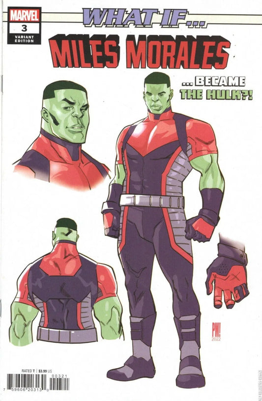 What if...Miles Morales #3 1:10 Design Hulk Variant