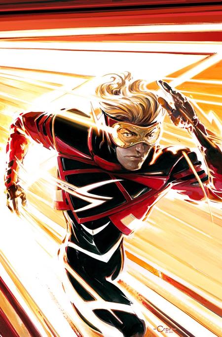 Absolute Flash #1 Crain Stock Variant Key Alert!!!