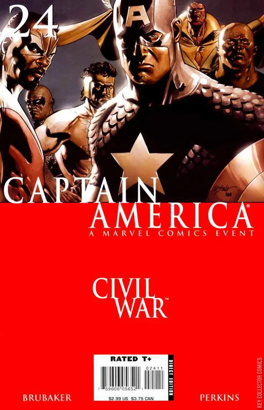 Captain America #24 (Vol 5) Civil War Tie In