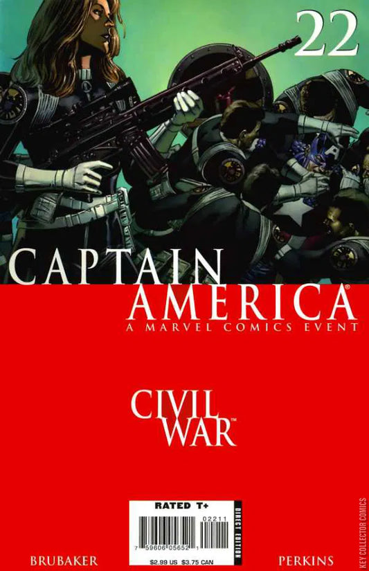 Captain America #22 (Vol 5) Civil War Tie In