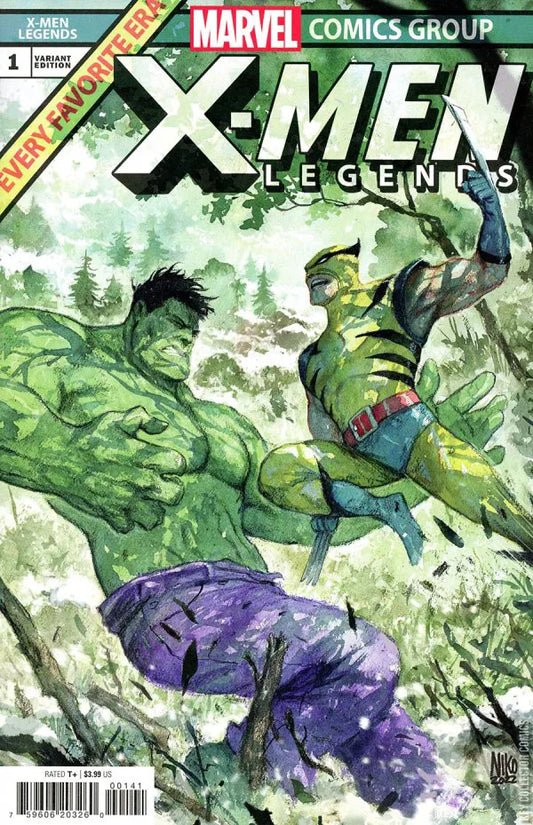 X-Men Legends #1 (Vol 2) 1:25 Henrichon Variant