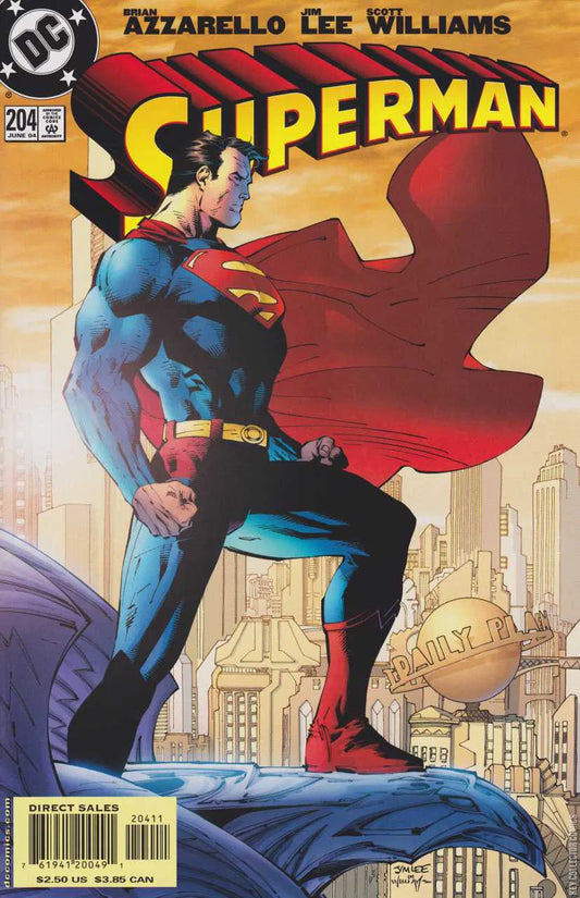 Superman #204 (Vol 2) Jim Lee Cover Art