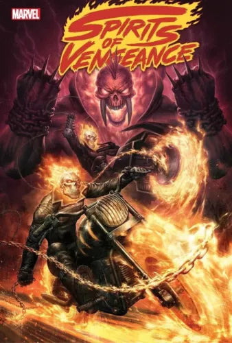 Marvel Promo Poster Ghost Rider Spirits of Vengeance #1 24" X 36" New