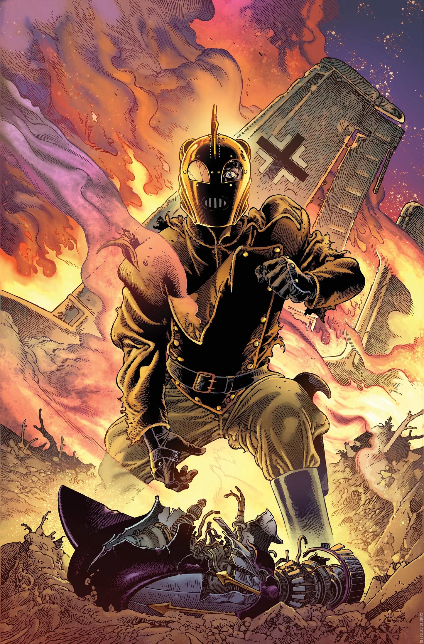 The Rocketeer: The Great Race #4 1:10 Rodriguez Virgin Variant