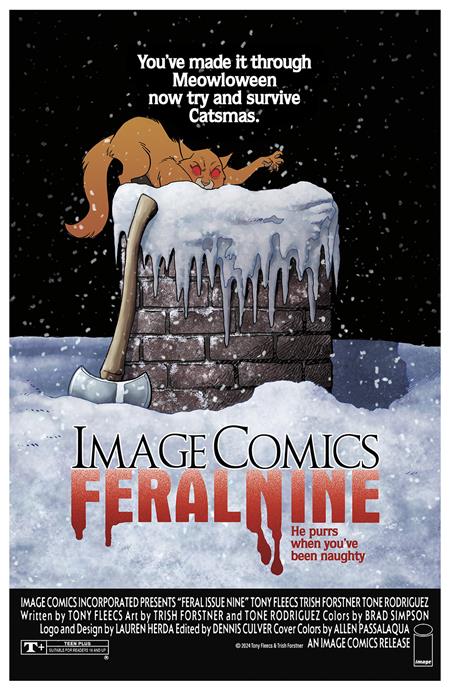 Feral #9 Homage Variant Image Comics