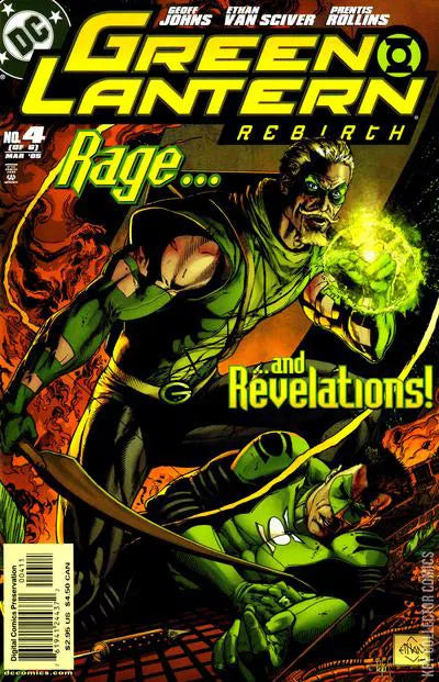 Green Lantern Rebirth #4 DC Comics