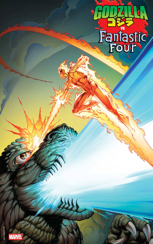 Godzilla vs Fantastic Four #1 Bagley Foil Variant Key Alert!!!