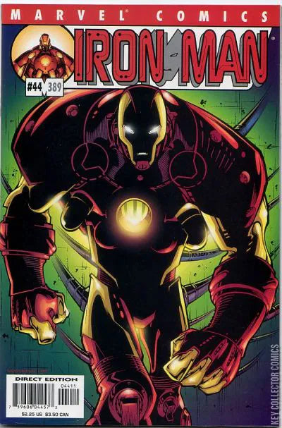 Iron Man #44 (Vol 2) Key Alert!!! Debut of New Armor