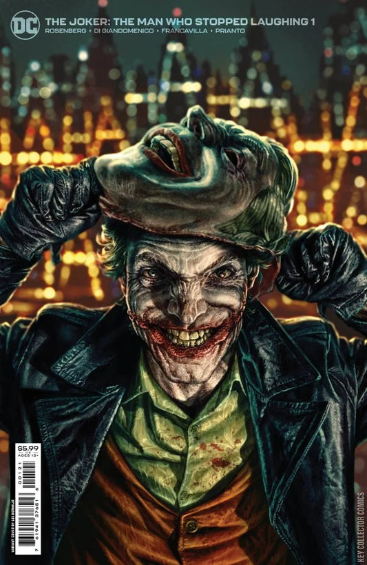 The Joker: The Man Who Stopped Laughing #1 Barmejo Variant