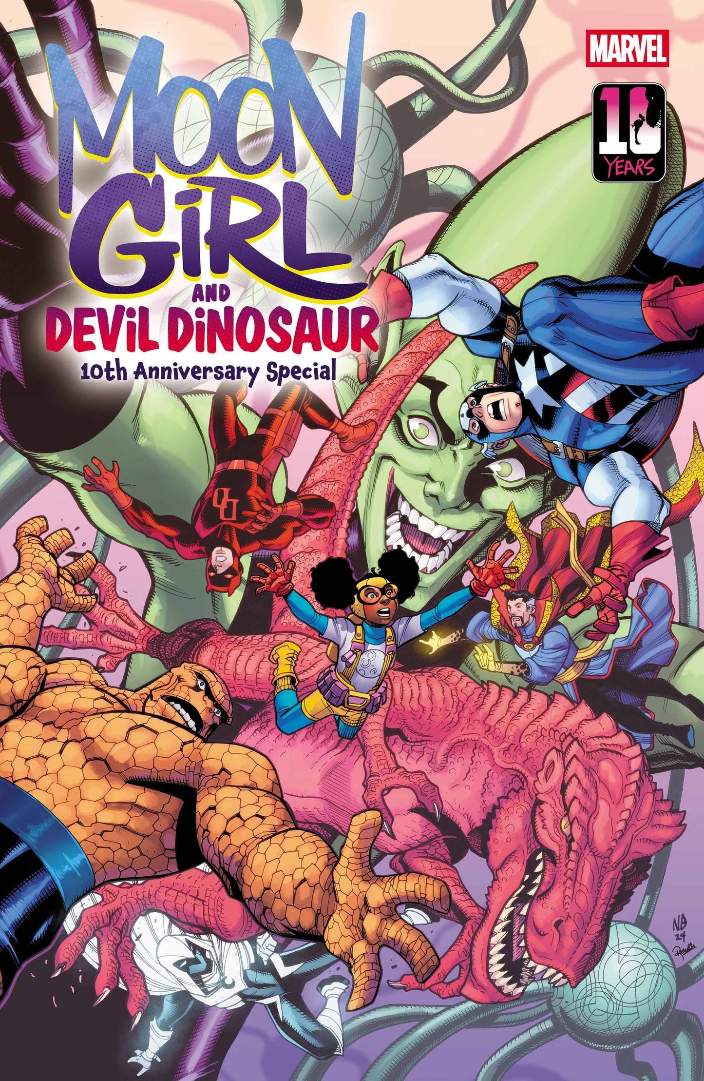 Moon Girl & Devil Dinosaur 10th Ann Special Pre-Order(04/02/25) Key Alert!!!