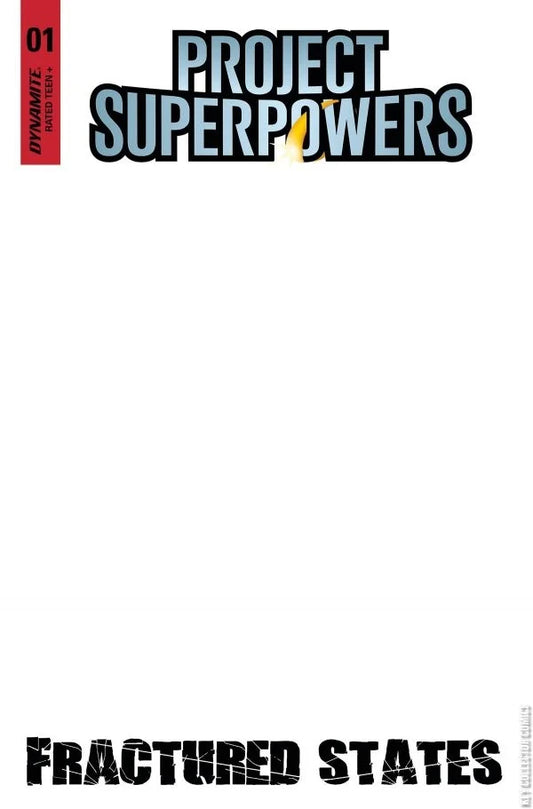 Project Superpowers: Fractured States #1 Blank Variant
