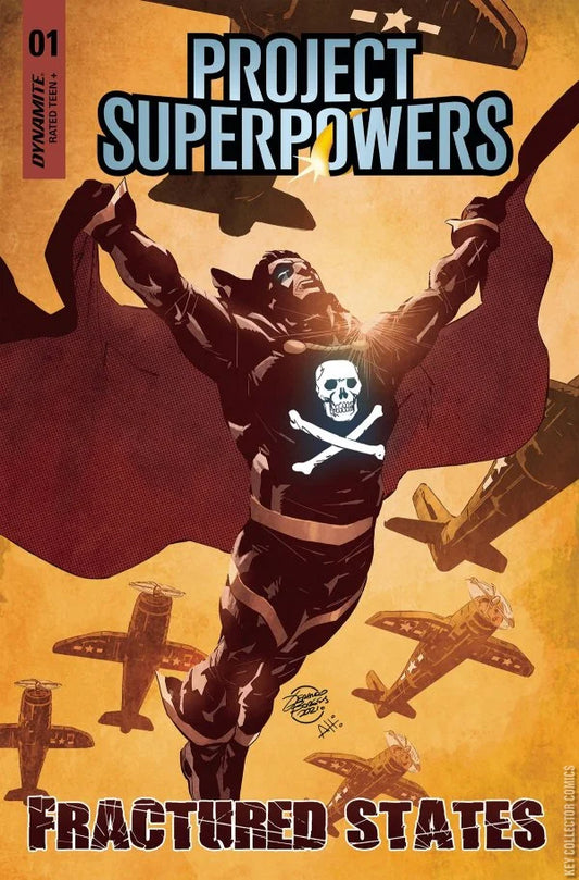 Project Superpowers: Fractured States #1 Gearld Borges Variant