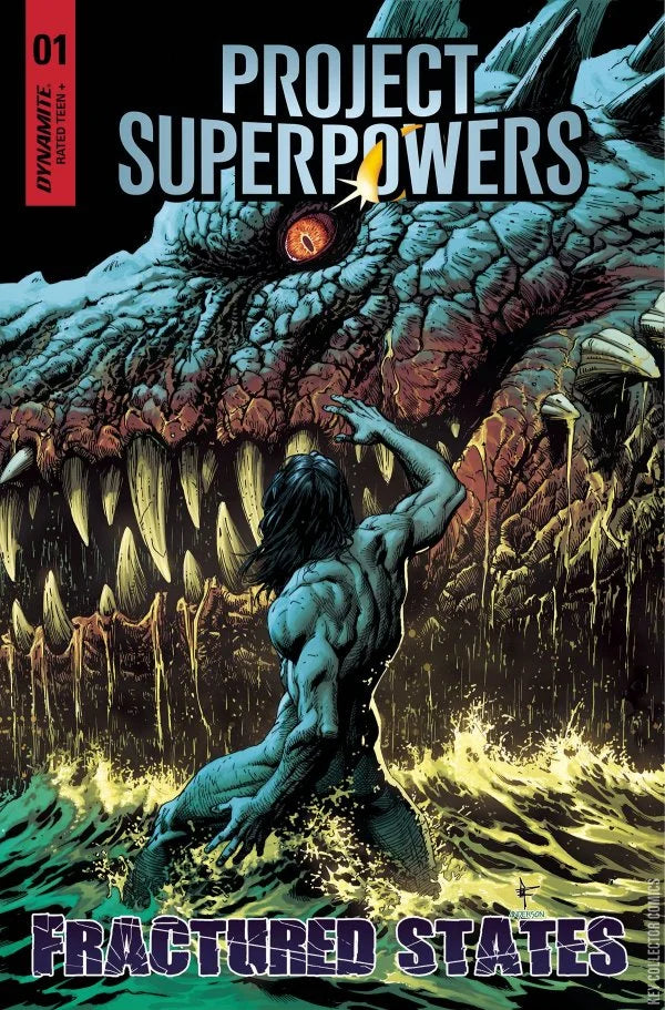 Project Superpowers: Fractured States #1 Gary Frank Variant