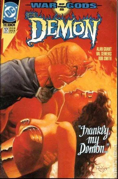 The Demon #17 (Vol 3) Gone with the Wind Homage Cover