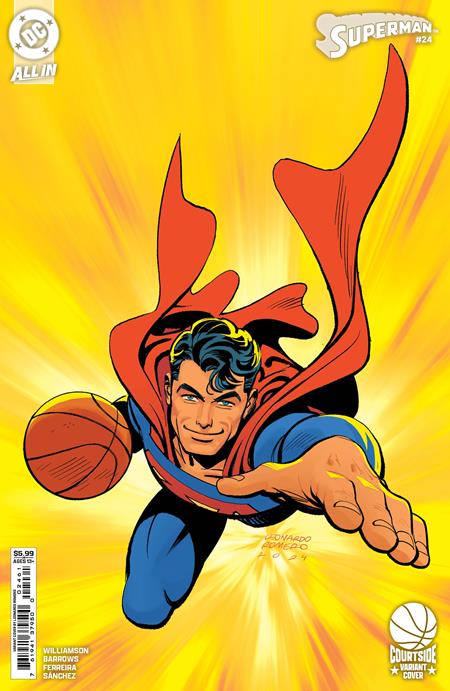 Superman #24 (Vol 7) Courtside Stock Variant Pre-Order (03/26/25)
