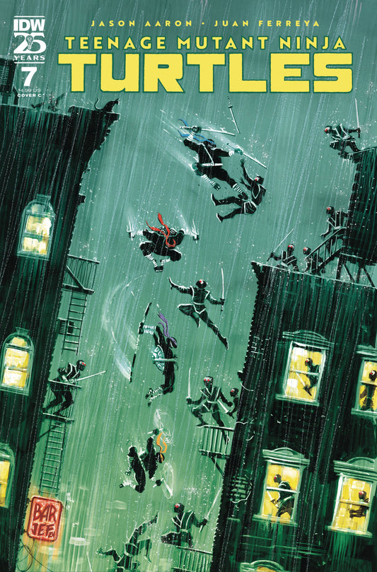 Teenage Mutant Ninja Turtles #7 Ferreyra Variant Key Alert!!!