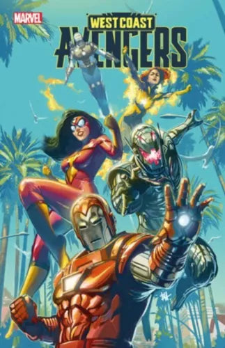 West Coast Avengers #1 Marvel Promo Poster 24" x 36" New