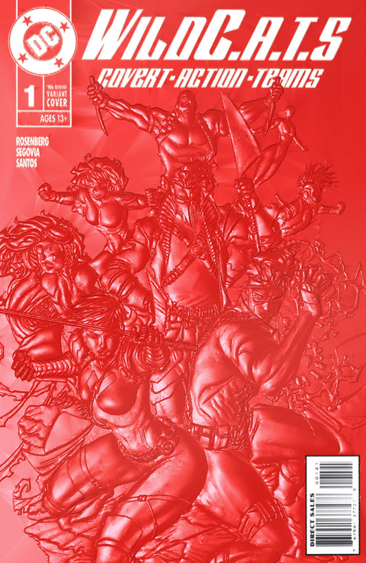 WildC.A.T.S #1 90's Embossed Variant