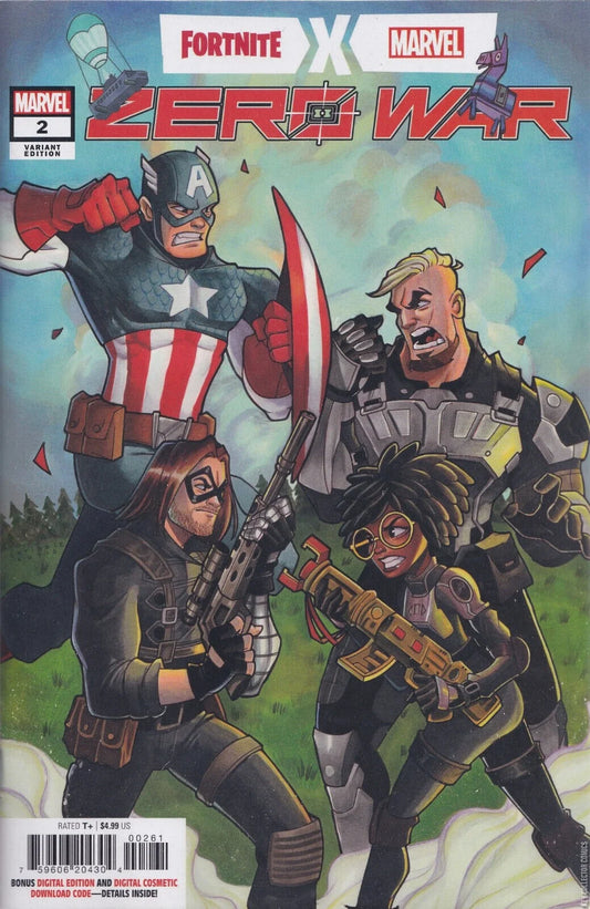 Zero War #2: Fortnite X Marvel Zullo Variant Poly Bagged Edition